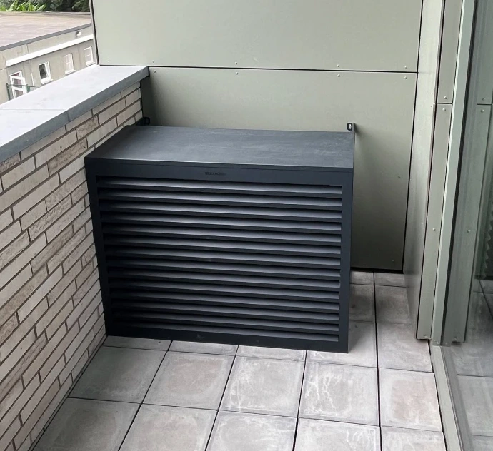 moderne omkasting airco-unit